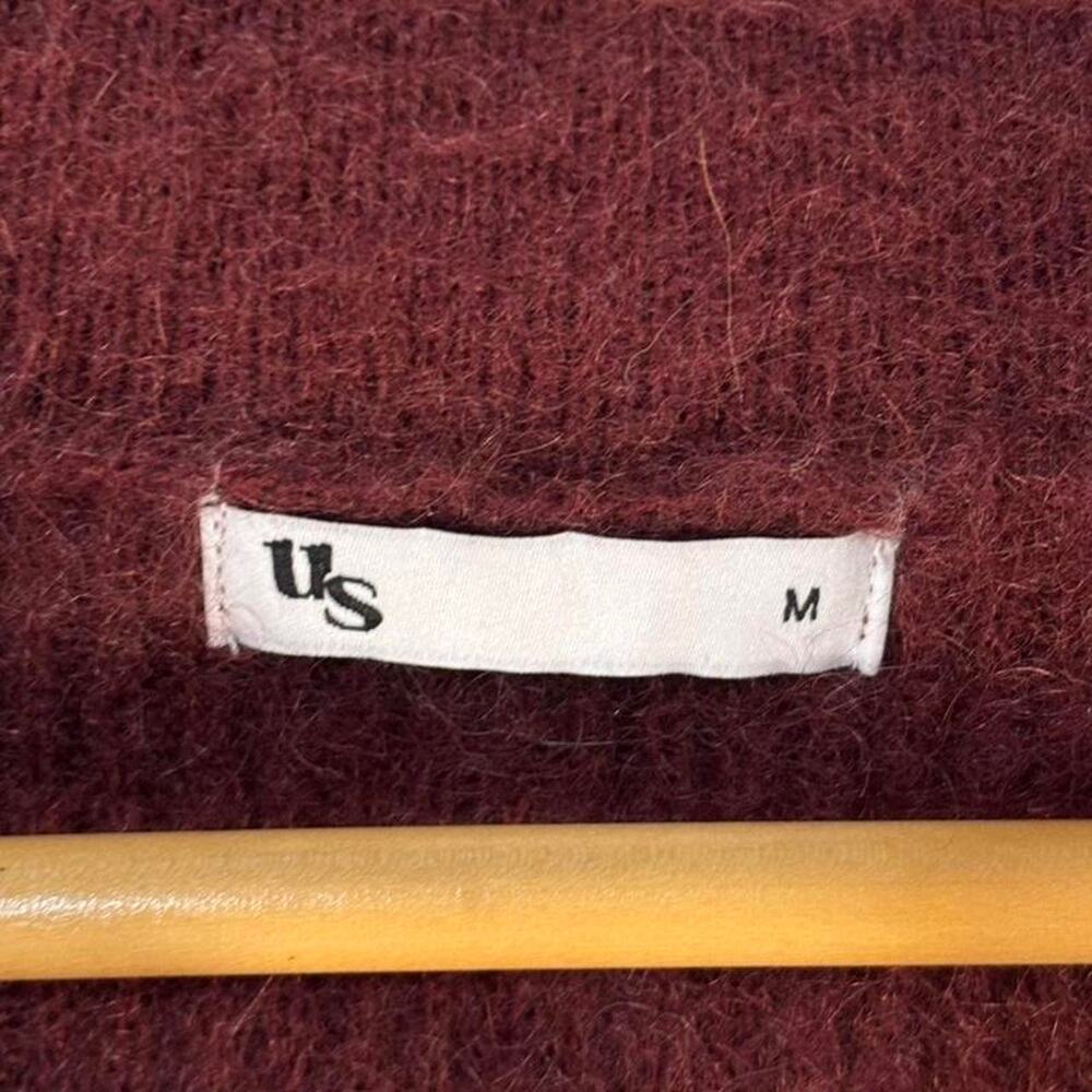 Uncle Studios Mohair Blend Collared Sweaters - image 3